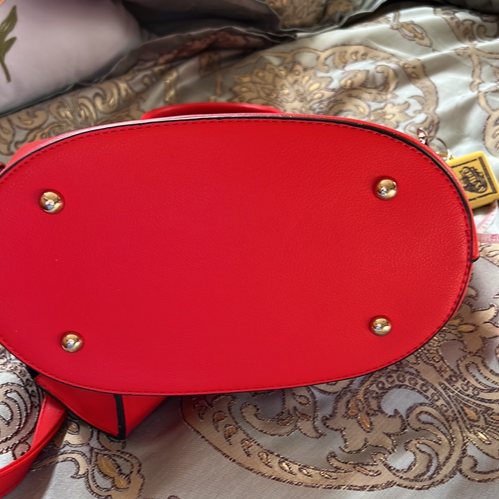 Red shoulder bag/ cross body bag - 2-in-1 Brand New - Picture 5 of 7